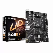 Tarjeta Madre Gigabyte B450m K, Socket Am4, 2 Ddr4-sdram, 4x Sata Iii, Micro Atx, 2x Usb 2.0, 4x Usb 3.2 Gen 1, 1x Hdmi